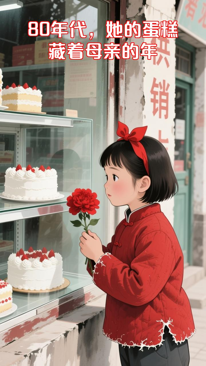 80年代除夕,她要奶油蛋糕,母亲却端出藏硬币的“压岁糕”