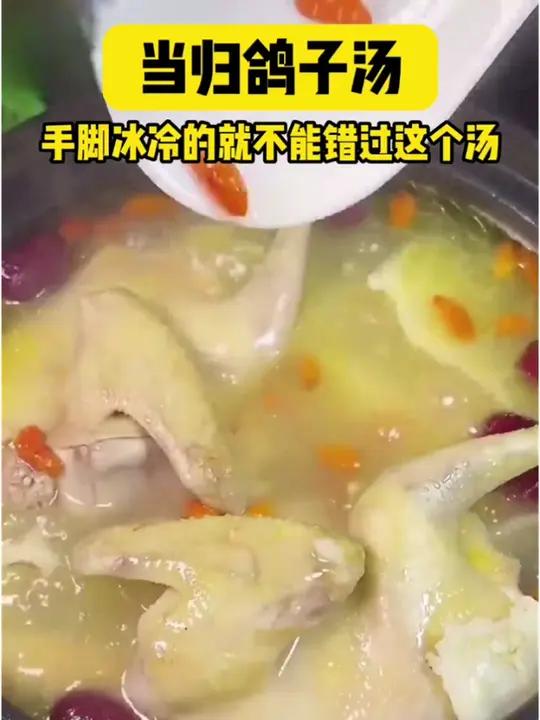 药膳当归鸽子汤
