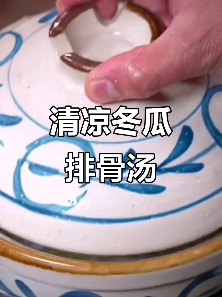 夏季必备!冬瓜绿豆排骨汤,清热解暑又营养