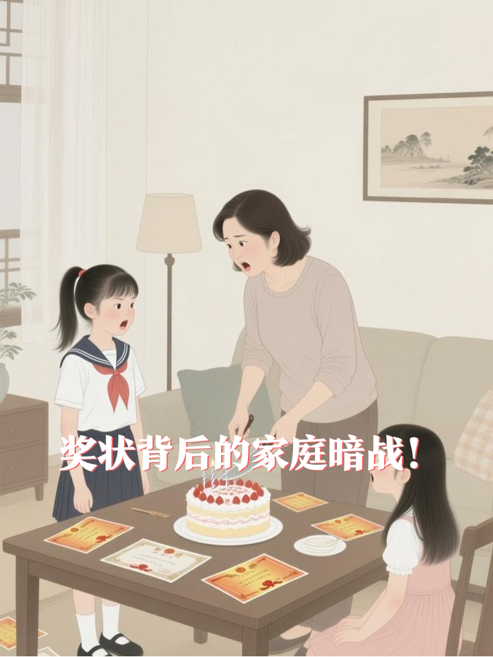 女儿用奖状计分妈妈的爱，真相让全家崩溃！