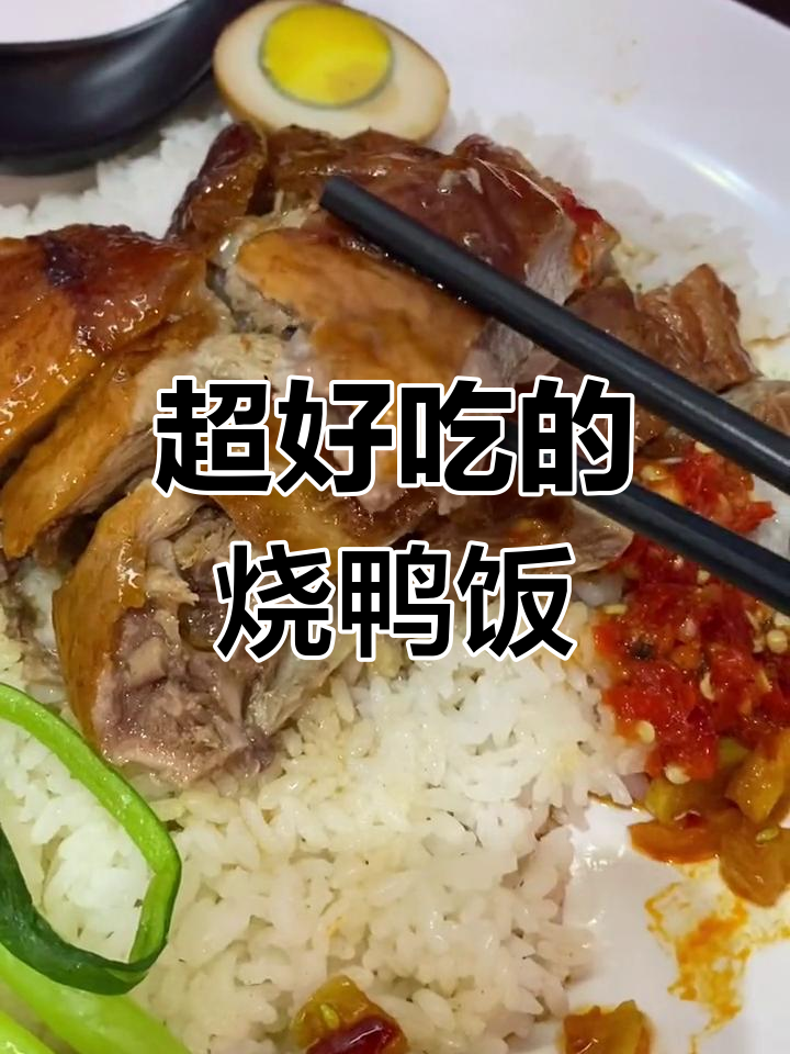 烧鸭饭太香了!下次试试叉烧,性价比超高