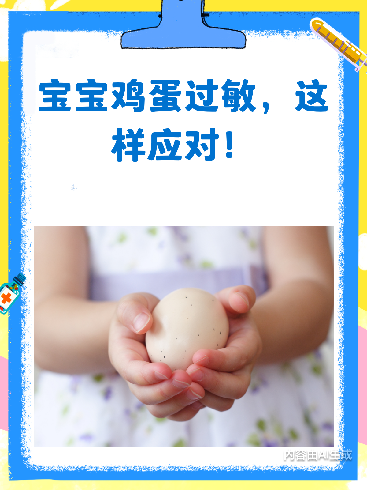 儿童过敏要当心!鸡蛋可能是“隐形杀手”