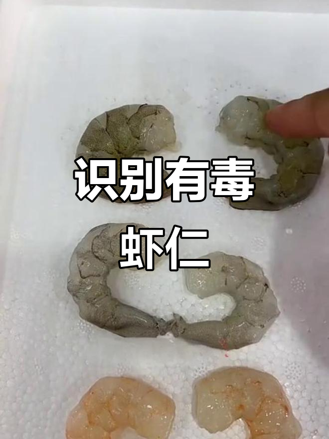 如何辨别毒虾仁?这种水晶虾仁千万别吃