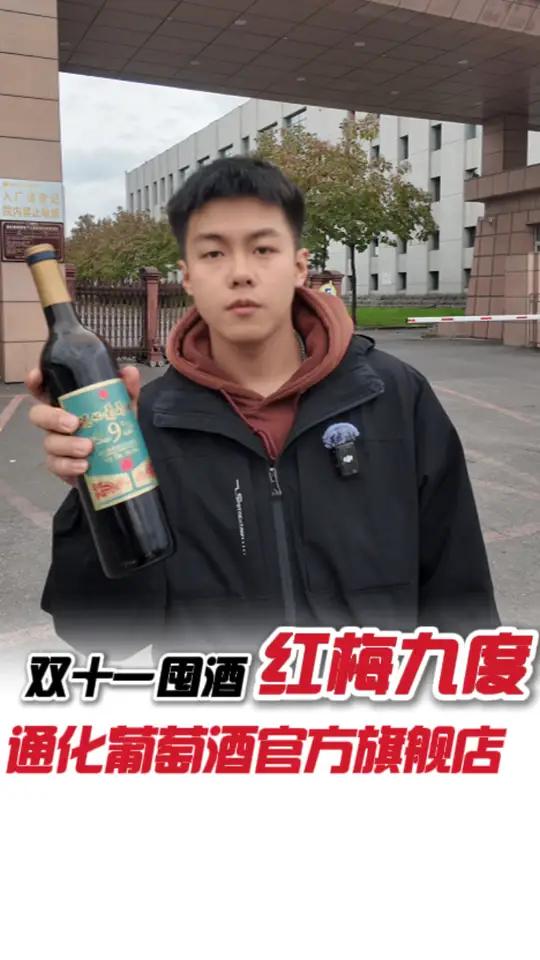 别再算满减了!这瓶红梅9度直接给你打到底价!红酒通化葡萄酒酒文化源头实力厂家