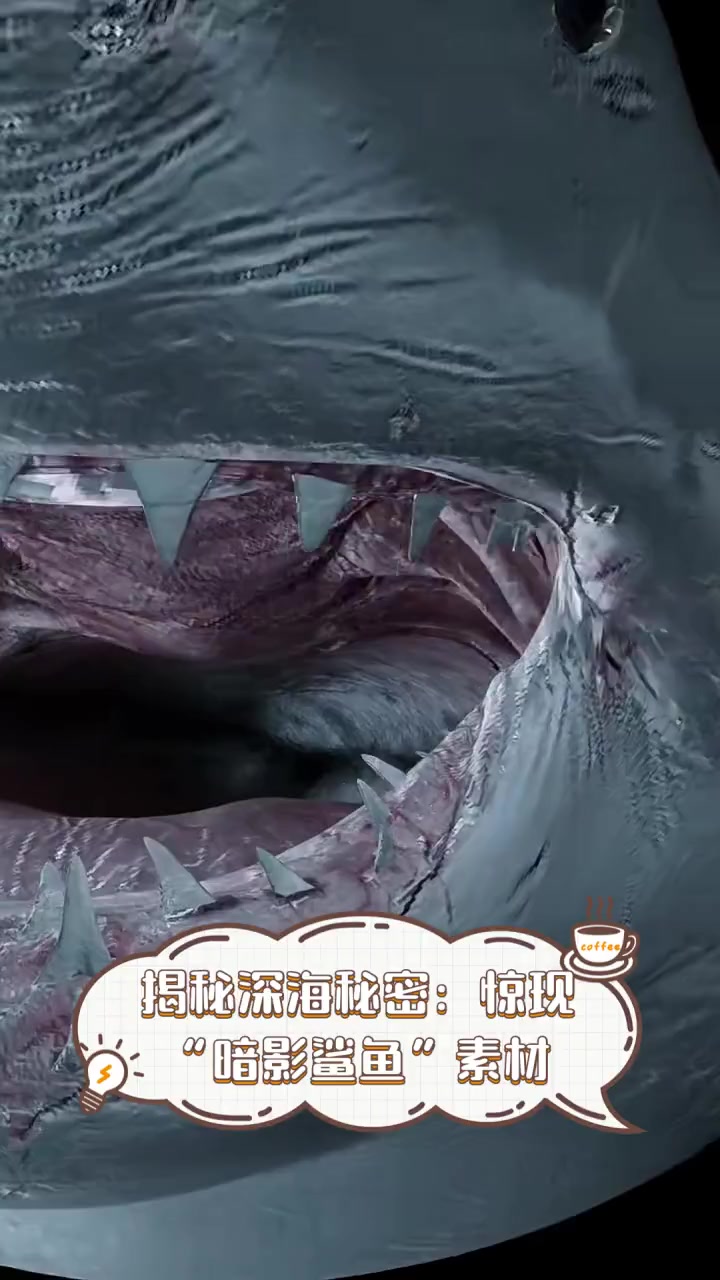 揭秘深海秘密:惊现“暗影鲨鱼”素材