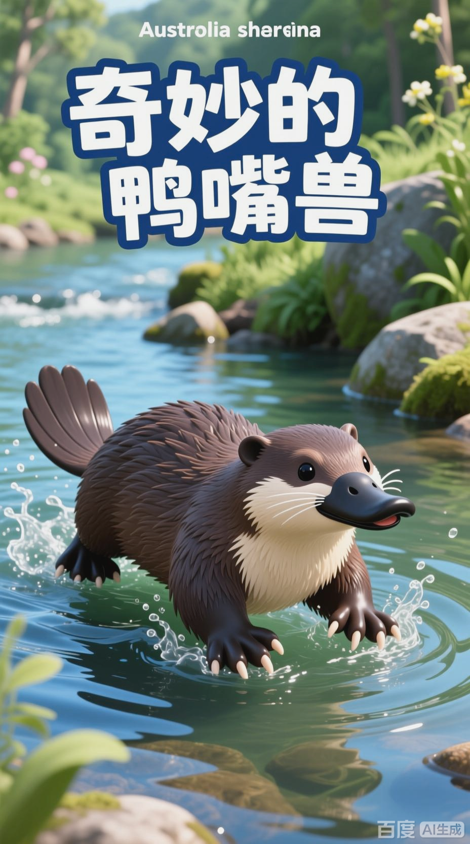 鸭嘴兽：奇特的水陆两栖朋友