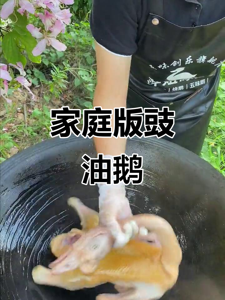 在家做豉油鹅,皮香肉嫩,酱香味十足!