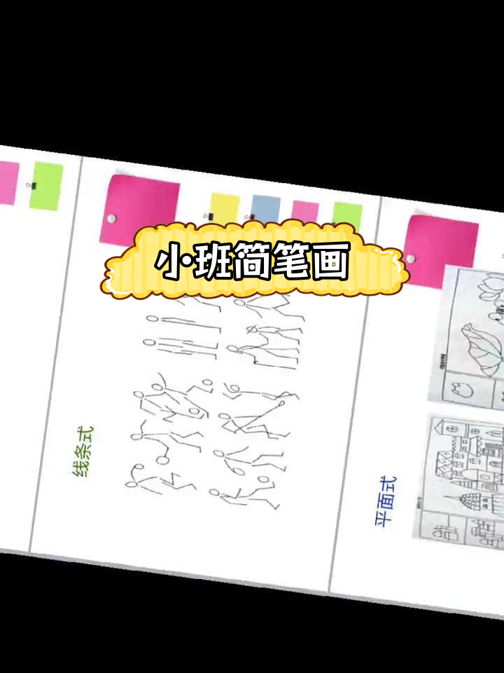 适合小中班的简笔画教程