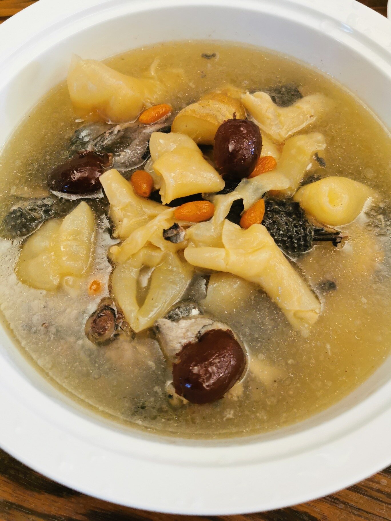 乌鸡炖鱼胶|秋冬进补|乌鸡花胶汤