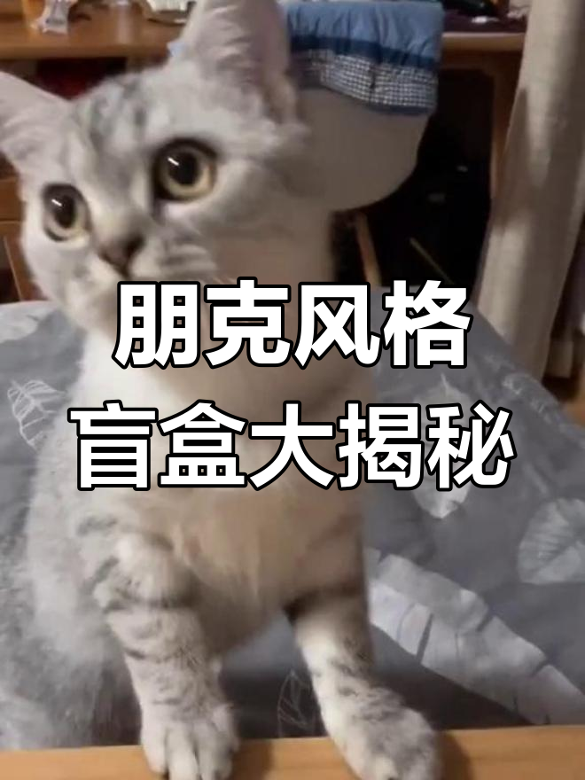 朋克风来袭!这些蒸汽动物盲盒太有趣了