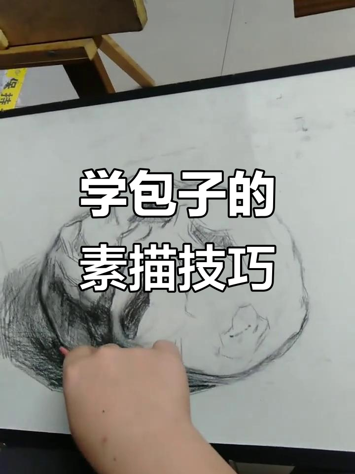 黟县大白画室教你“包子”素描,轻松上手!