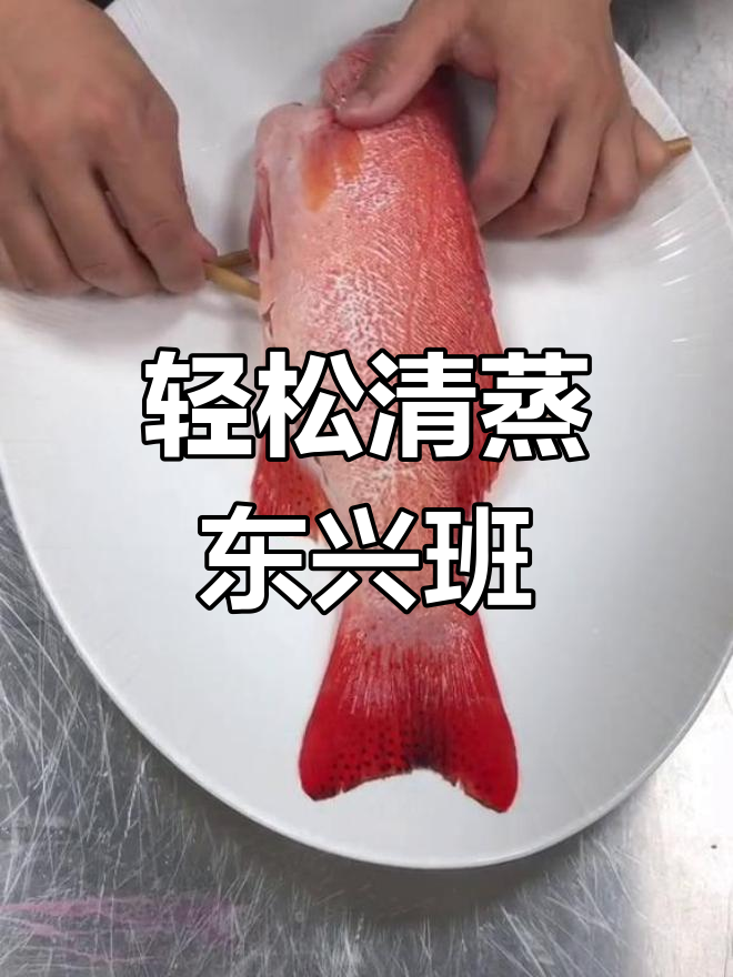 清蒸东星斑,简单又美味!姜葱油淋技巧大揭秘