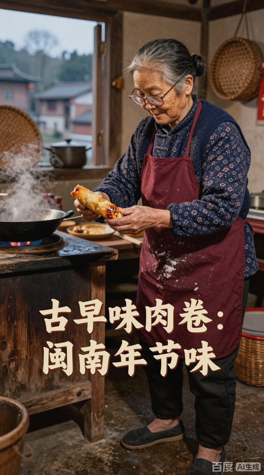 闽南古早味肉卷，年节记忆的味道