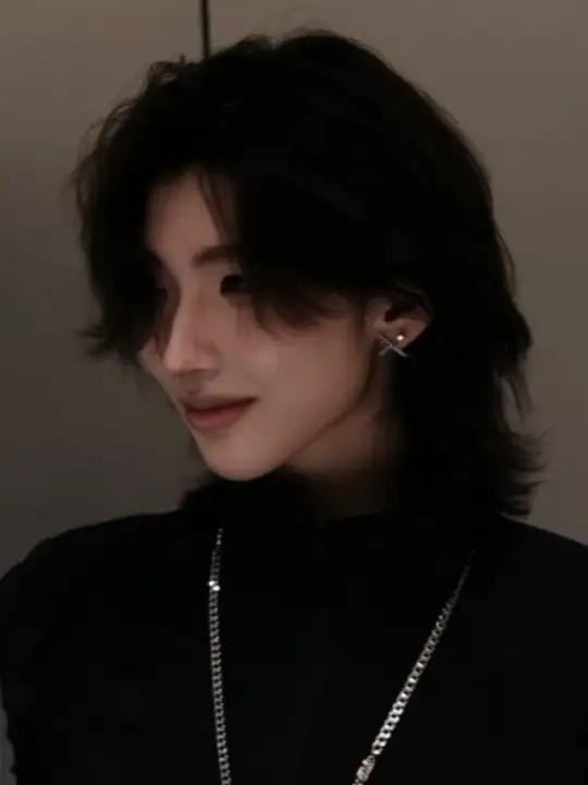 救命我的新狼尾帅哭我了 狼尾狼尾发狼尾鲻鱼头狼尾发型鲻鱼头