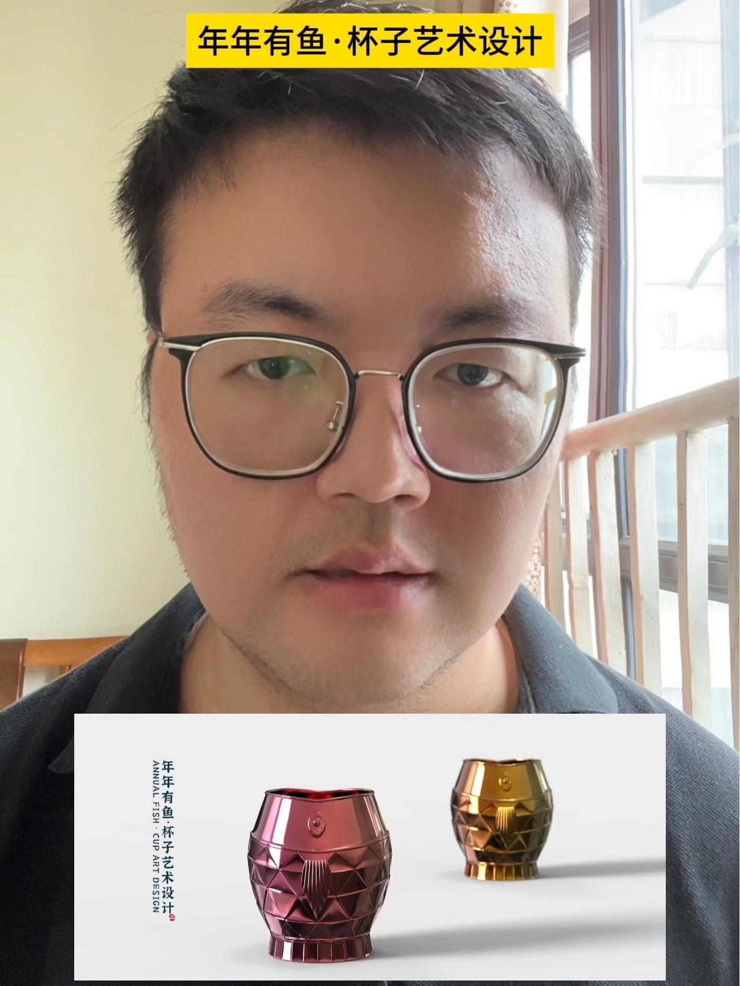 杯子艺术设计 艺术品设计 艺术在抖音 做设计的小胖很艺术 抖音青年艺术家计划