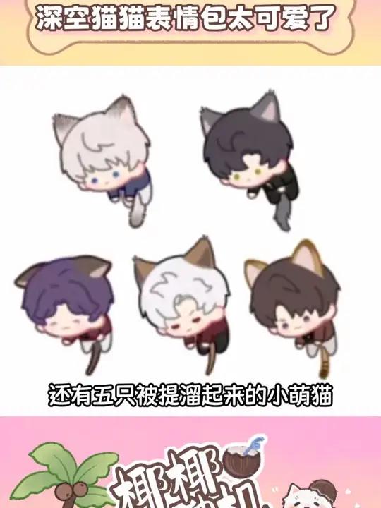 深空猫猫表情包太可爱了