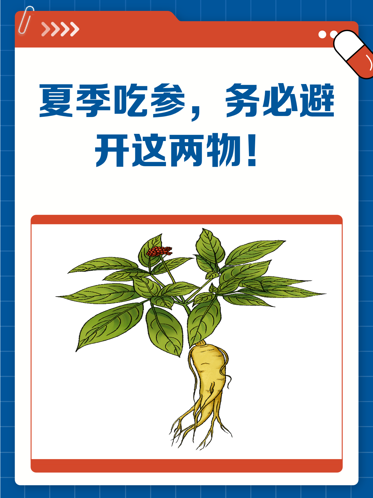 夏季吃参大忌!医生警告:千万别和这2物同吃!