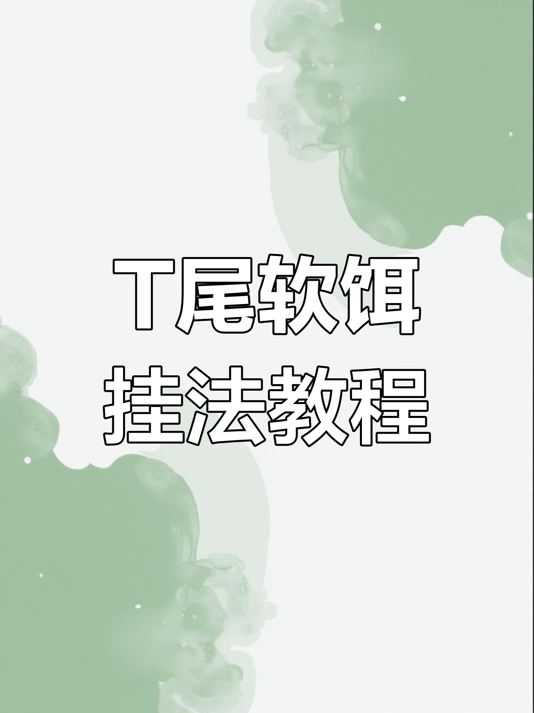 轻松掌握T尾挂钩技巧,钓鱼更简单