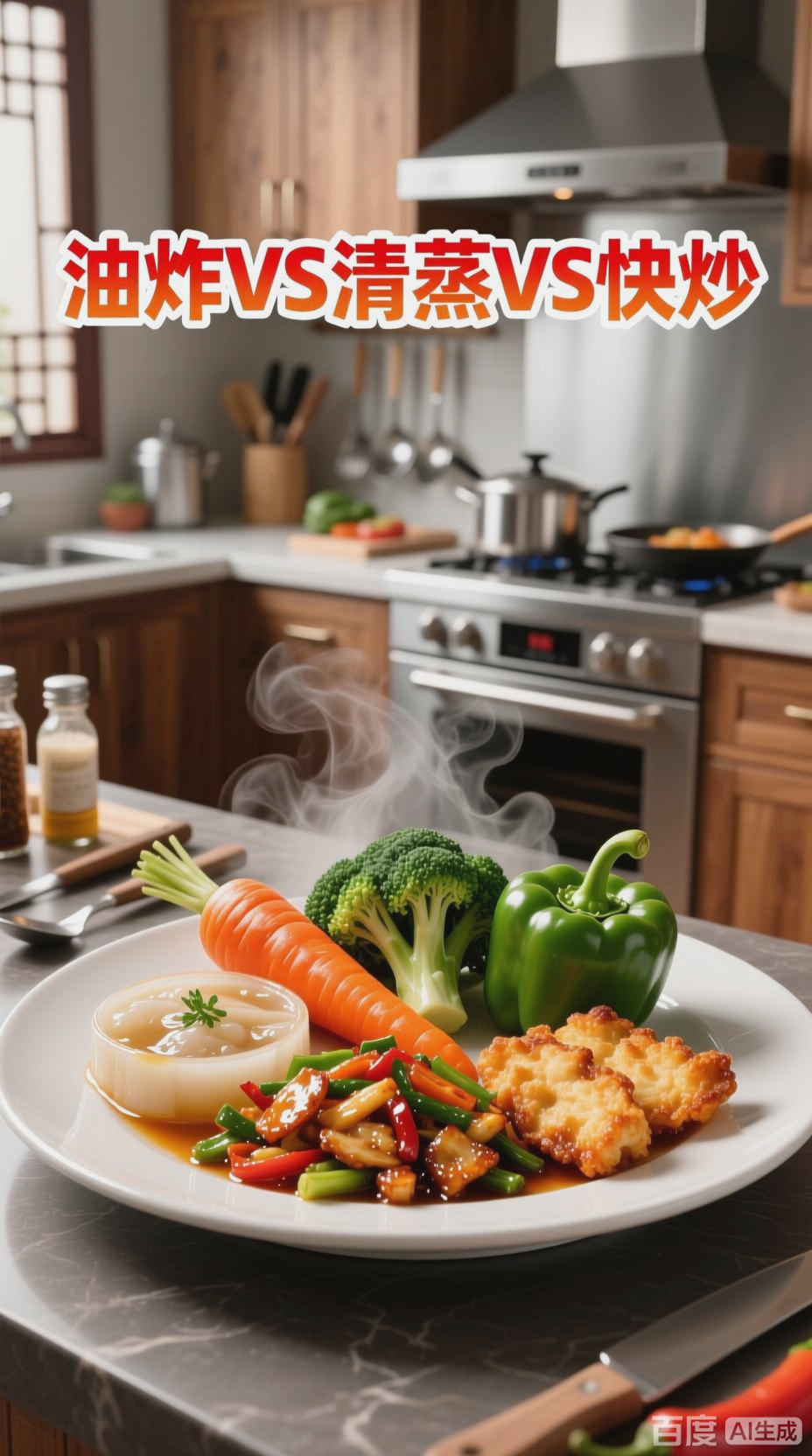 油炸清蒸快炒，同种蔬菜营养大比拼