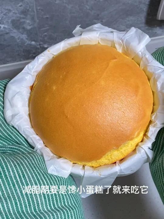 超低卡的“伪”糯米蛋糕!热量只有3个鸡蛋