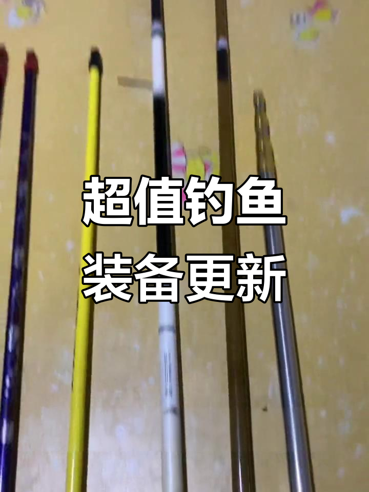 钓鱼装备大更新!不锈钢网杆、硬鱼竿全都有,价格超实惠