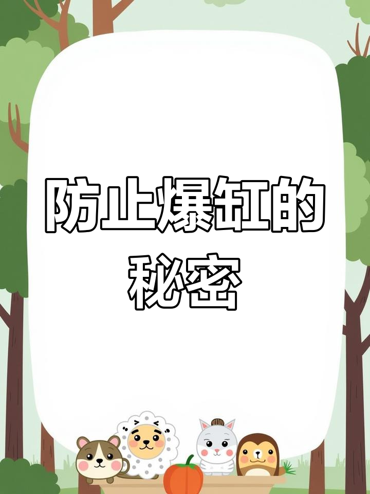 鱼缸拉筋到底有啥用?避免爆缸的关键技巧