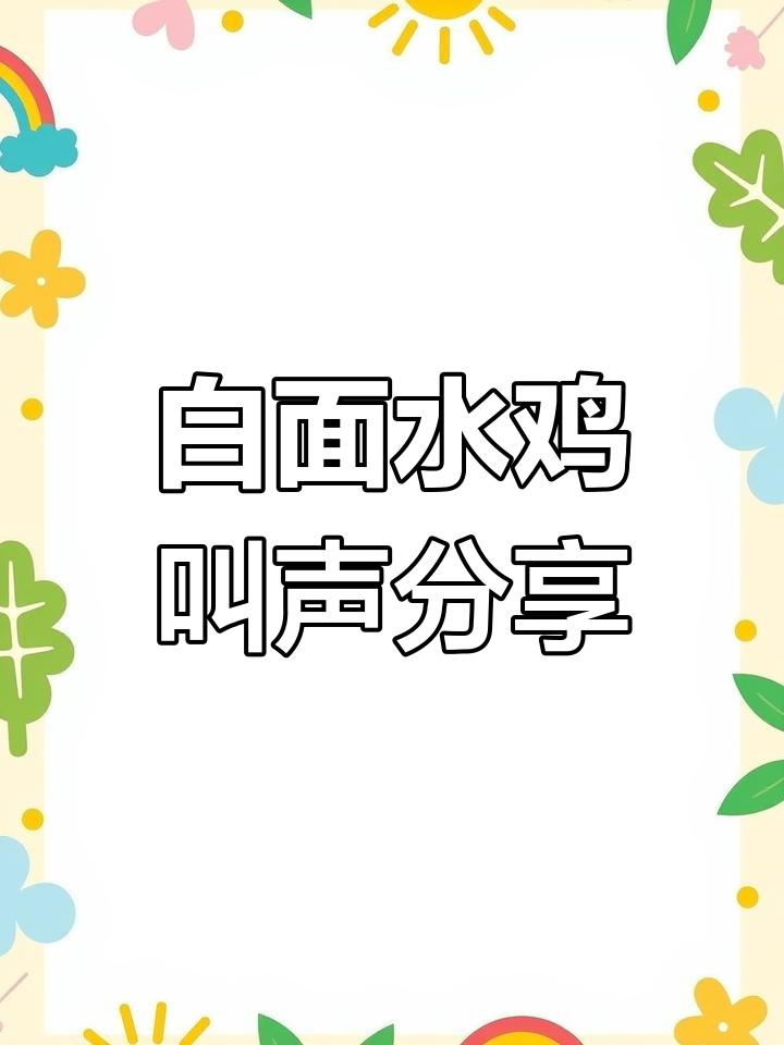 国外合法狩猎,白面水鸡叫声大揭秘