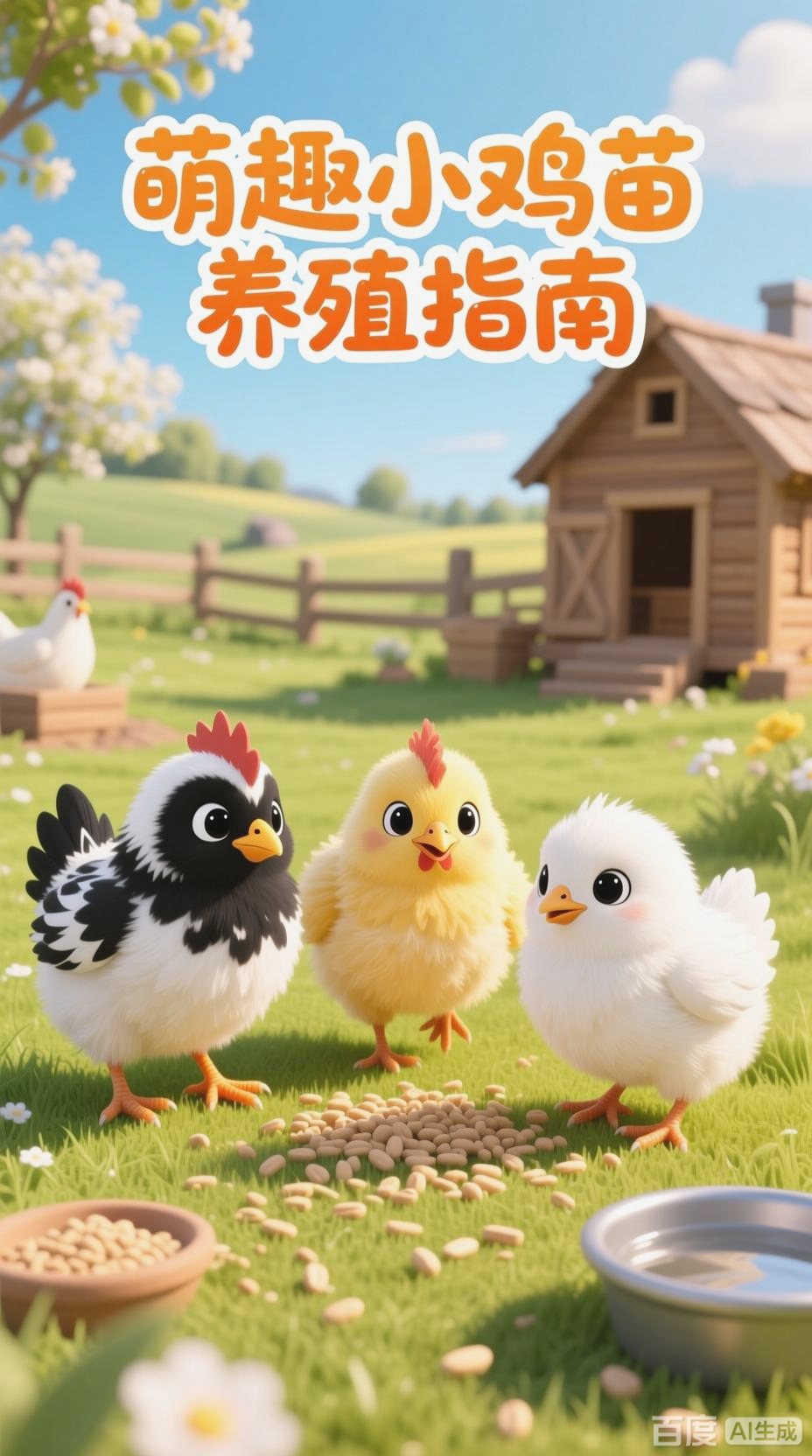 萌趣小鸡苗,养殖新选择