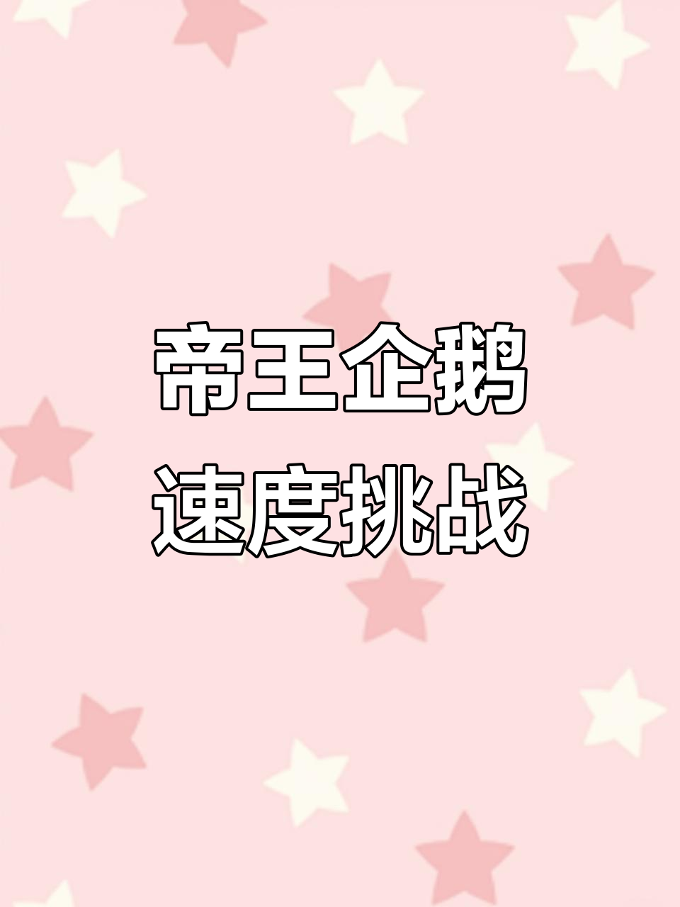 小企鹅速滑大比拼,谁更快?最后两只竟然这样跑!