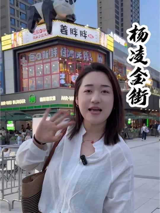 五一逛街杨凌人就去金街