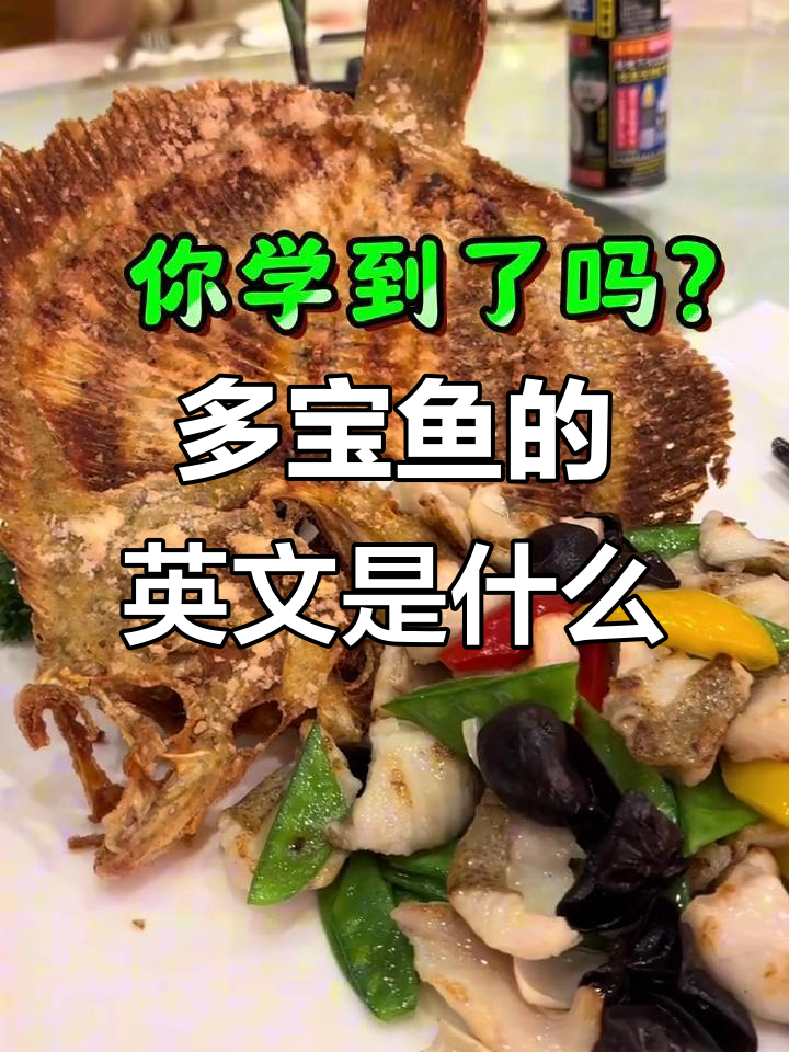 了解北欧海鱼“多宝鱼”的英文名称,原来这么有趣!
