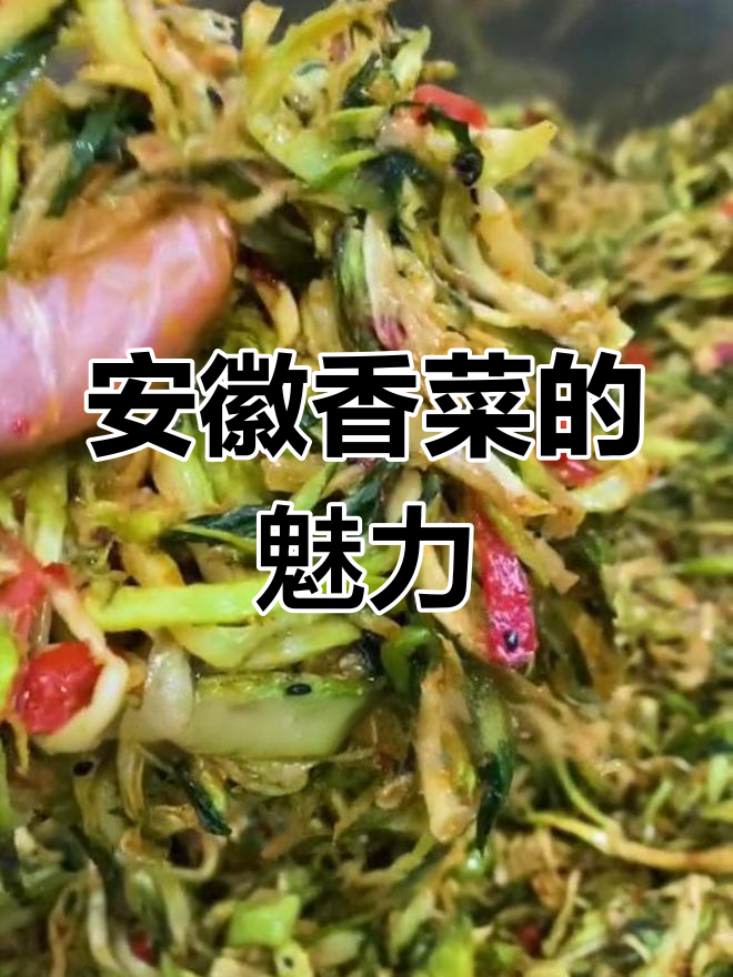 安徽香菜独特风味,一试成主!
