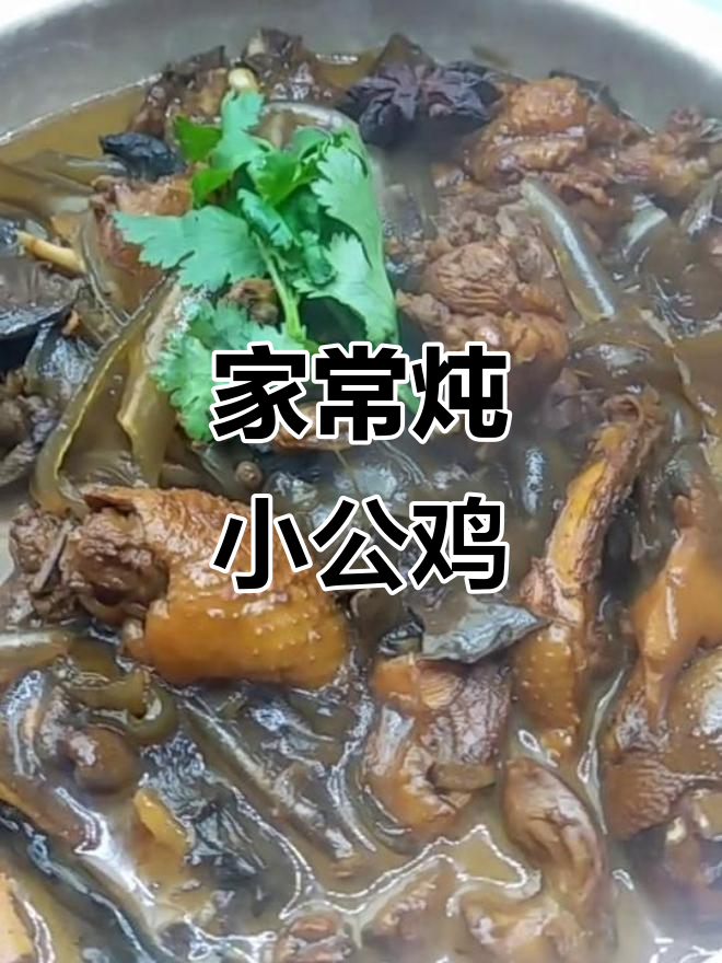 家常炖小公鸡,简单又美味,学会这道菜让你的餐桌更丰富