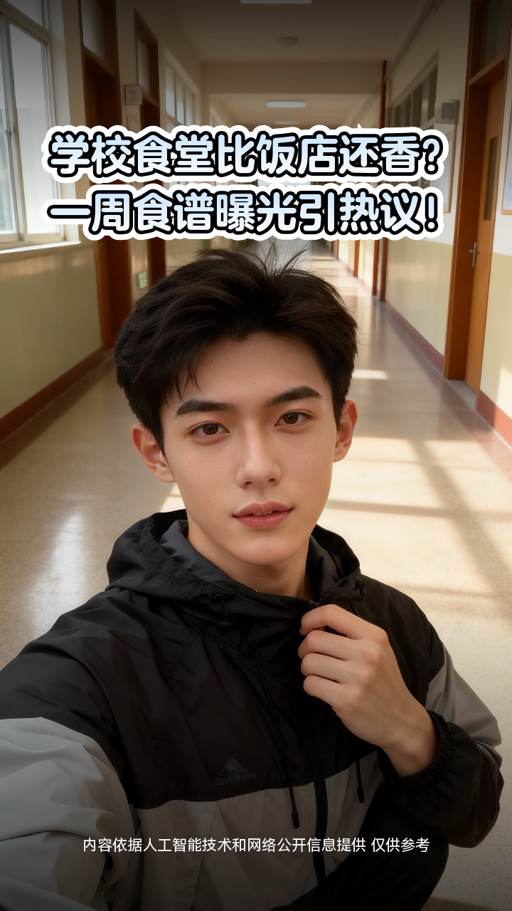 学校食堂比饭店还香?一周食谱曝光引热议!