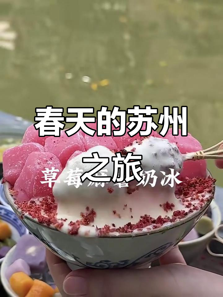 春天来苏州，感受江南烟雨与美食的完美结合