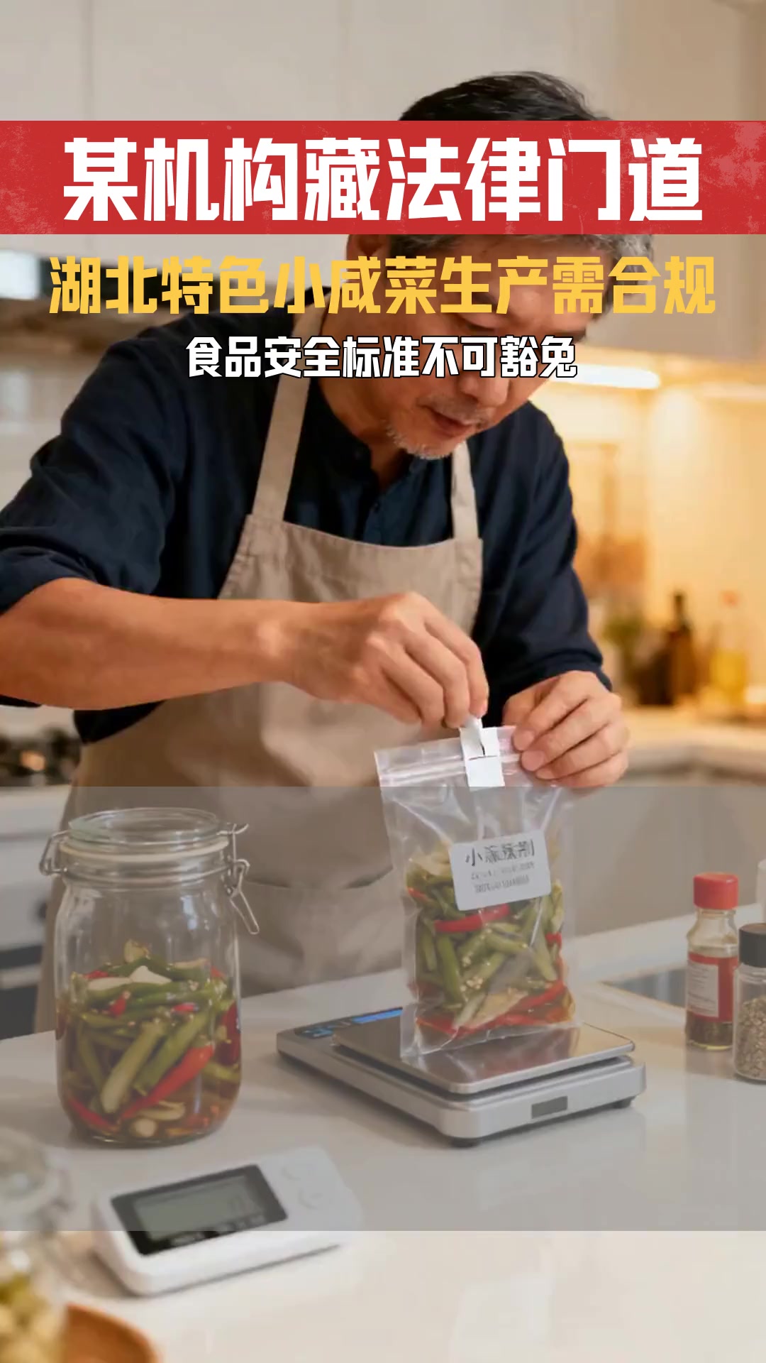某机构作为地方特色小咸菜 是否存在食品安全误解的法律探讨
