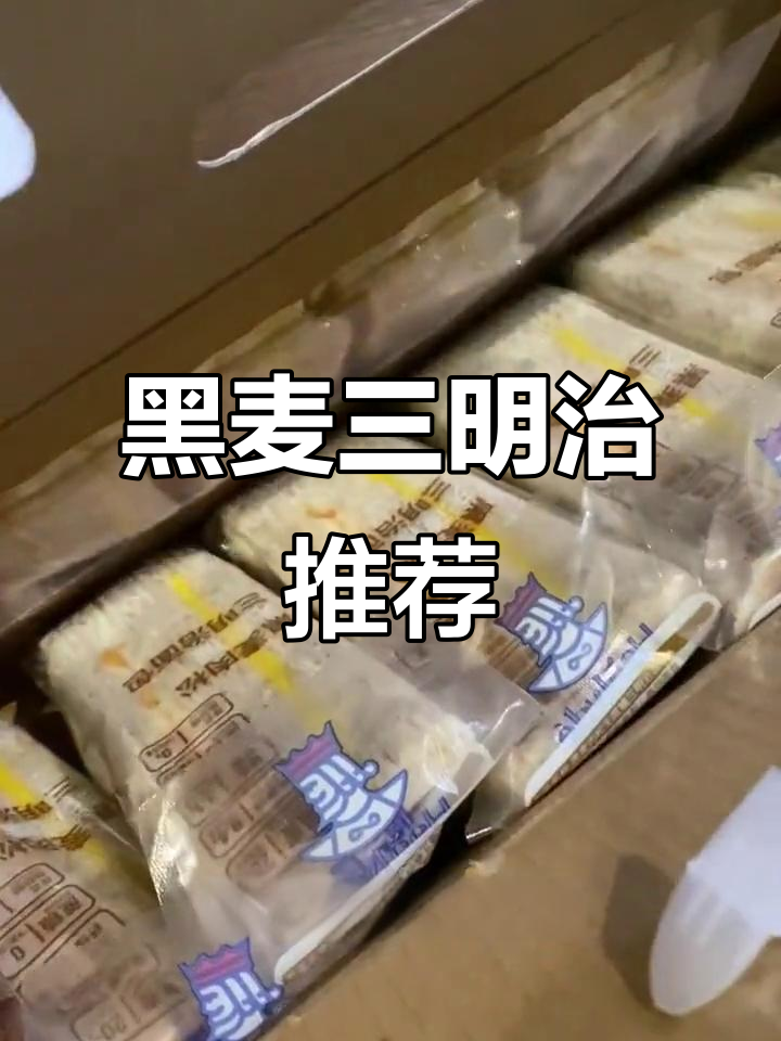 这款黑麦三明治,肉松芝士满满,早餐新宠!