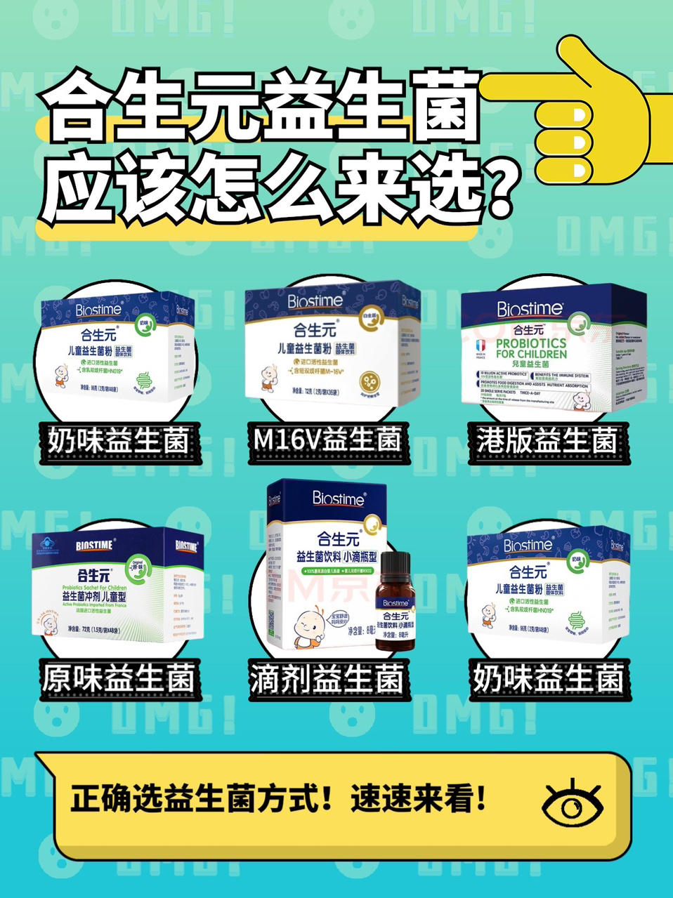 合生元益生菌应该咋选?