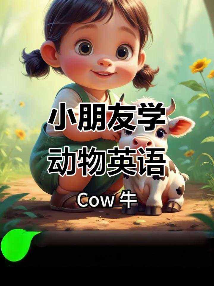 动物大集合:兔子、狗、鸡鸭鹅牛猪北极熊,英语口语互动练习