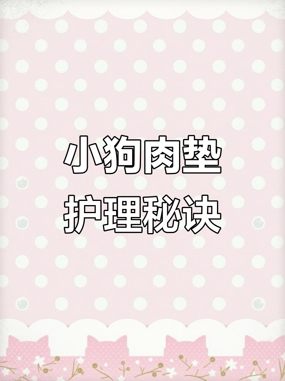 秋冬狗狗小肉垫干裂?快来试试这款护脚膏,滋润又安全