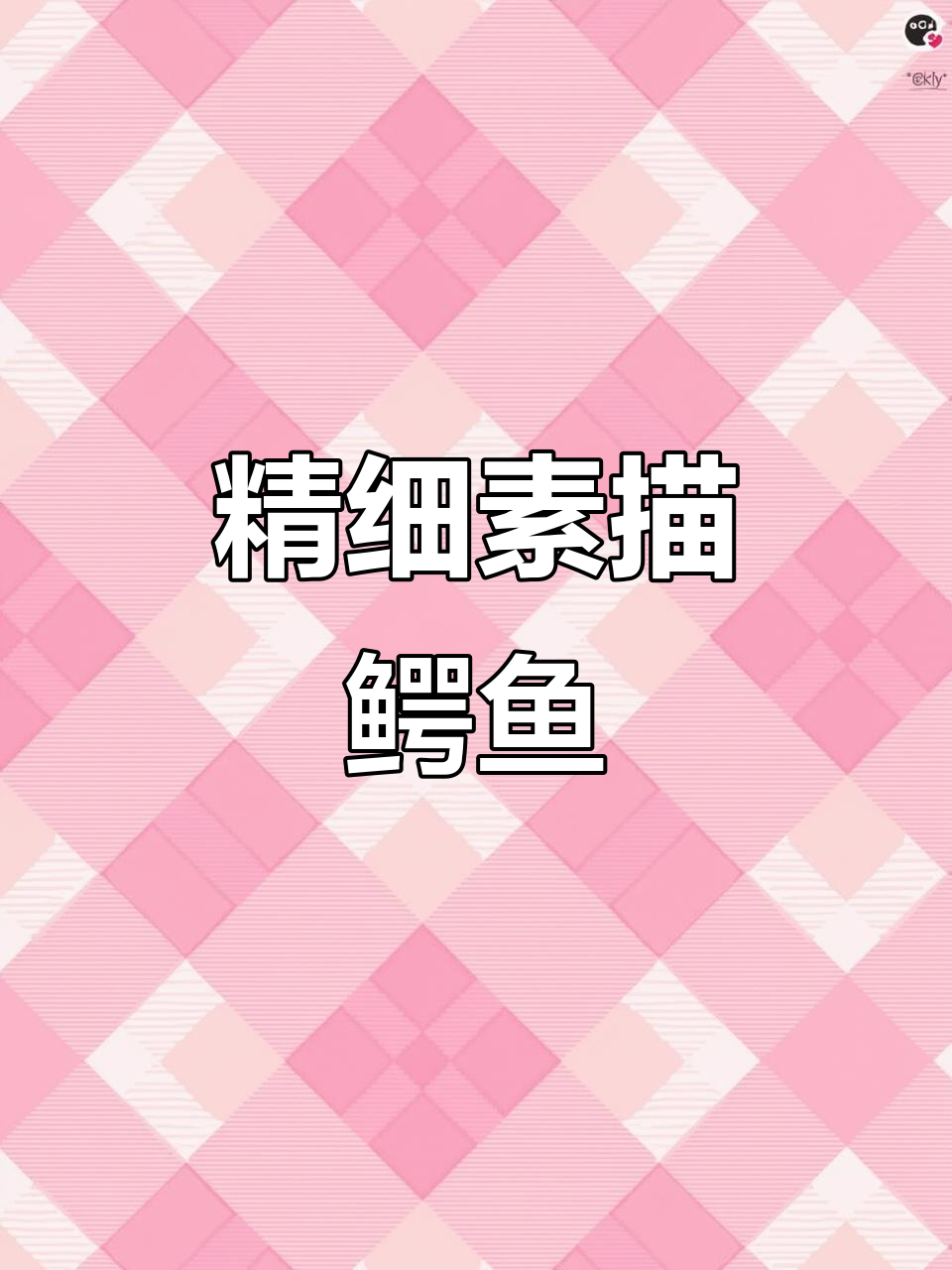 素描鳄鱼,细节捕捉栩栩如生