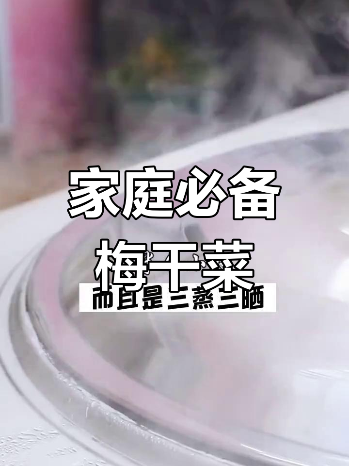大叶芥菜梅干菜,实惠美味,家人都爱!