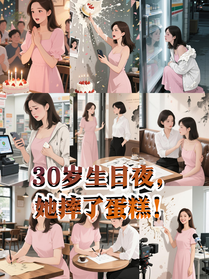 30岁生日被分手,她摔了蛋糕却遇见新的可能