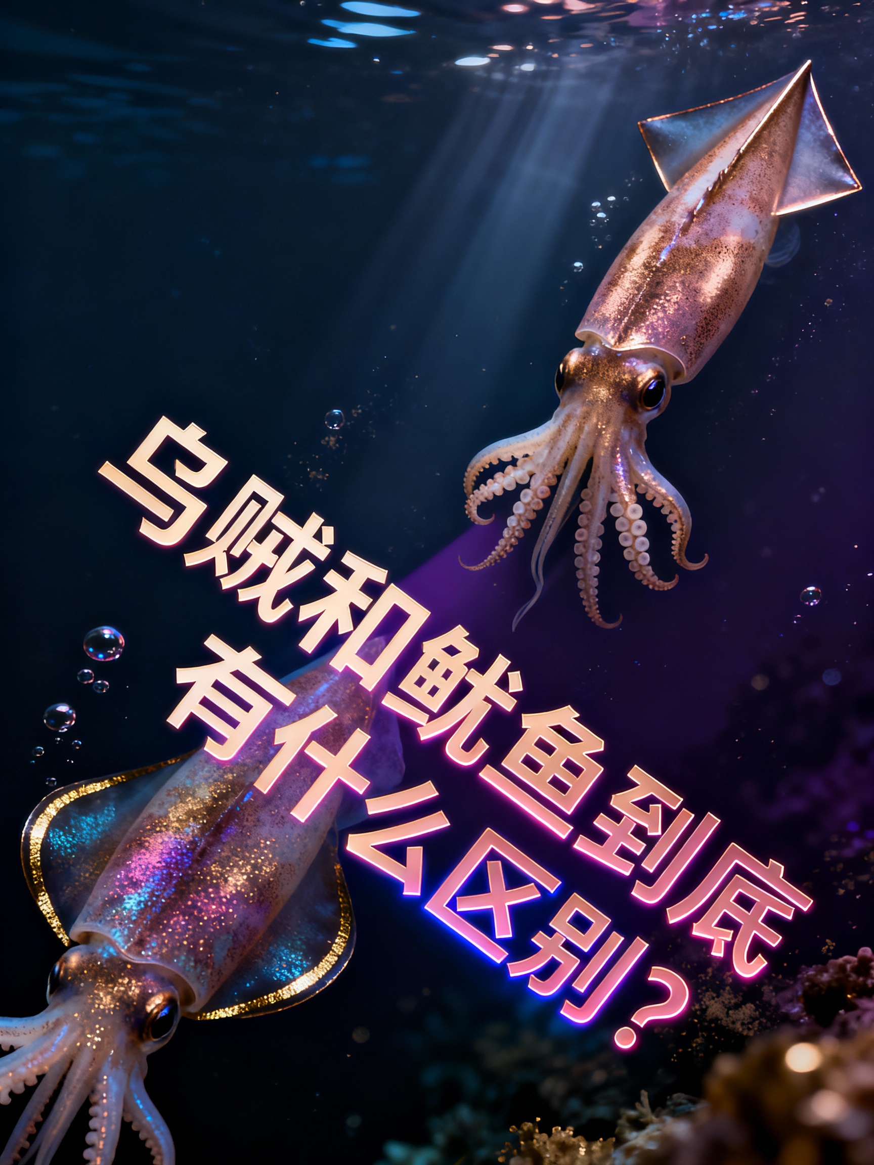 乌贼和鱿鱼到底有什么区别?