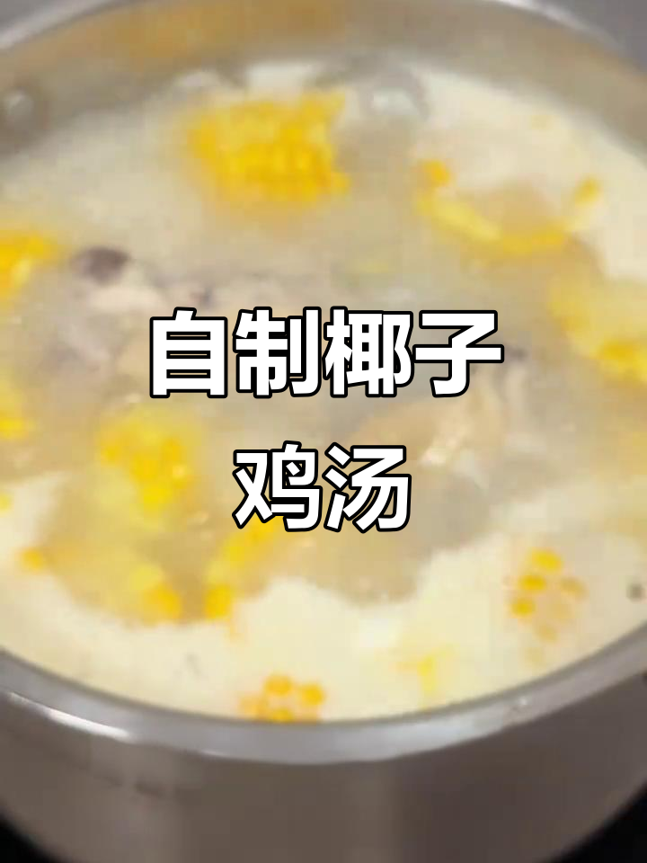 椰子鸡火锅,清甜又美味!自制超赞汤底