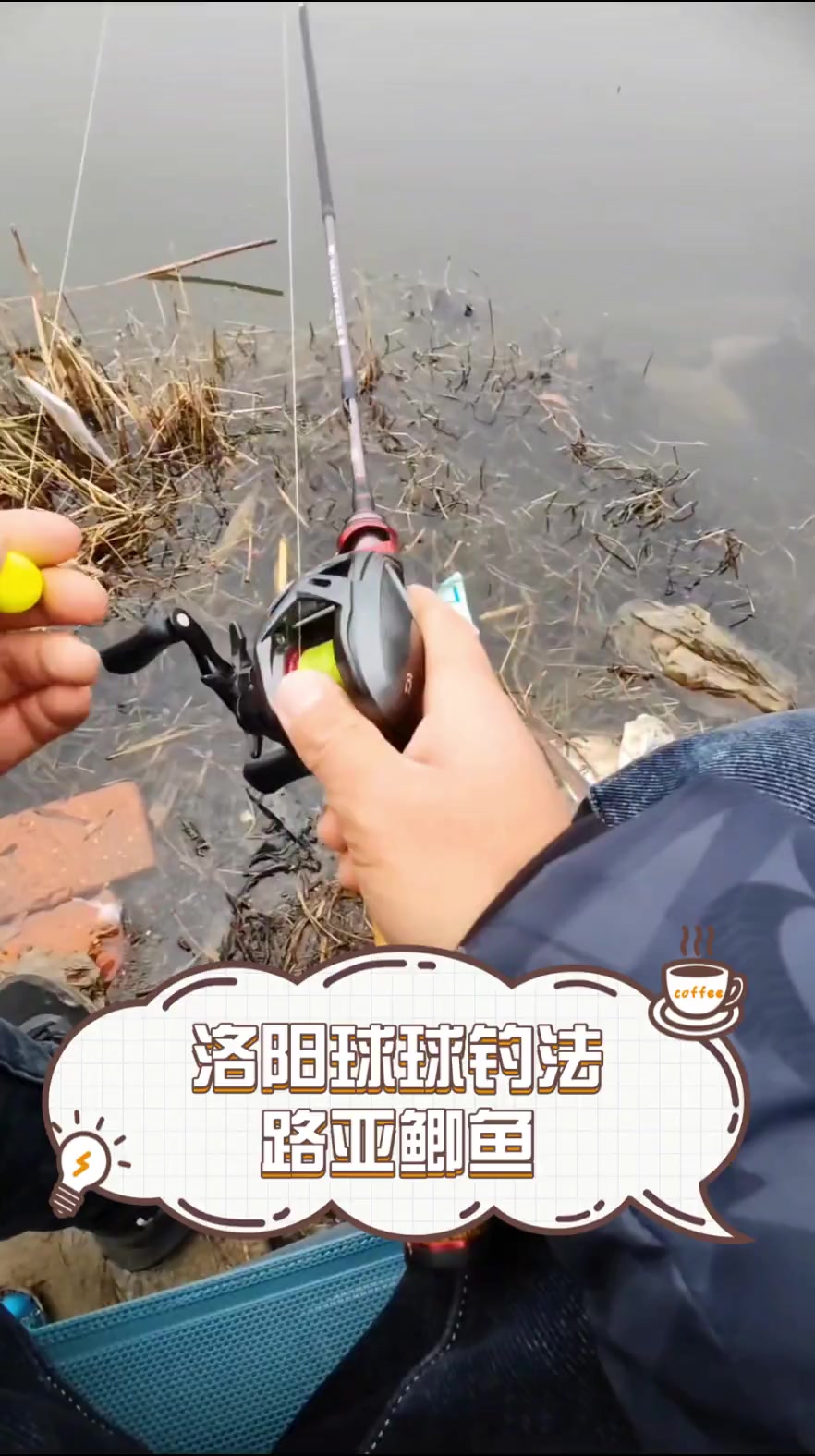 洛阳球球钓法路亚鲫鱼