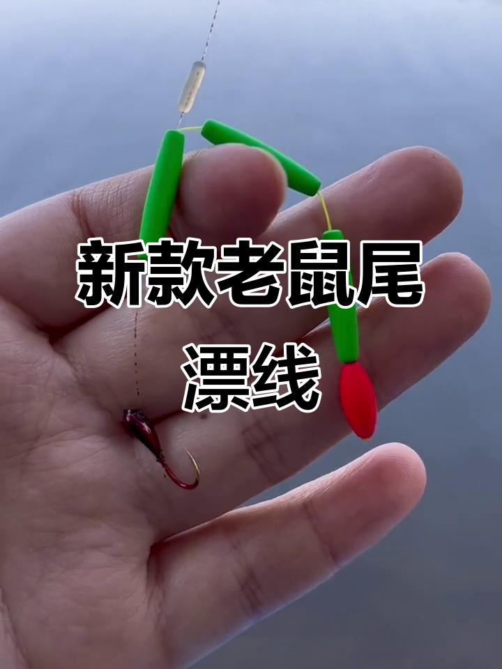 新型老鼠尾七星线组,精准钓草洞大板鲫