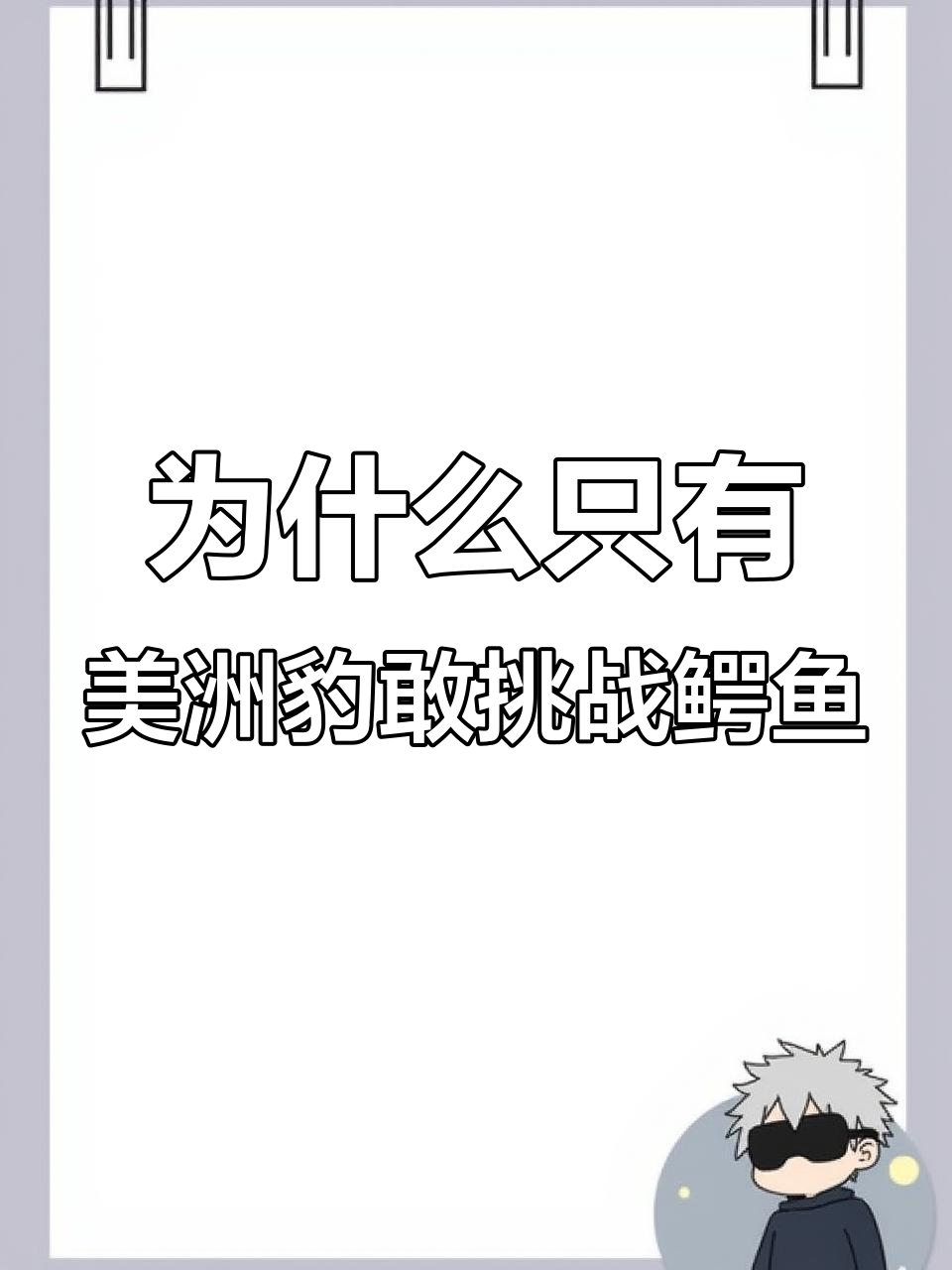 美洲豹为何能捕杀鳄鱼,狮子却做不到?
