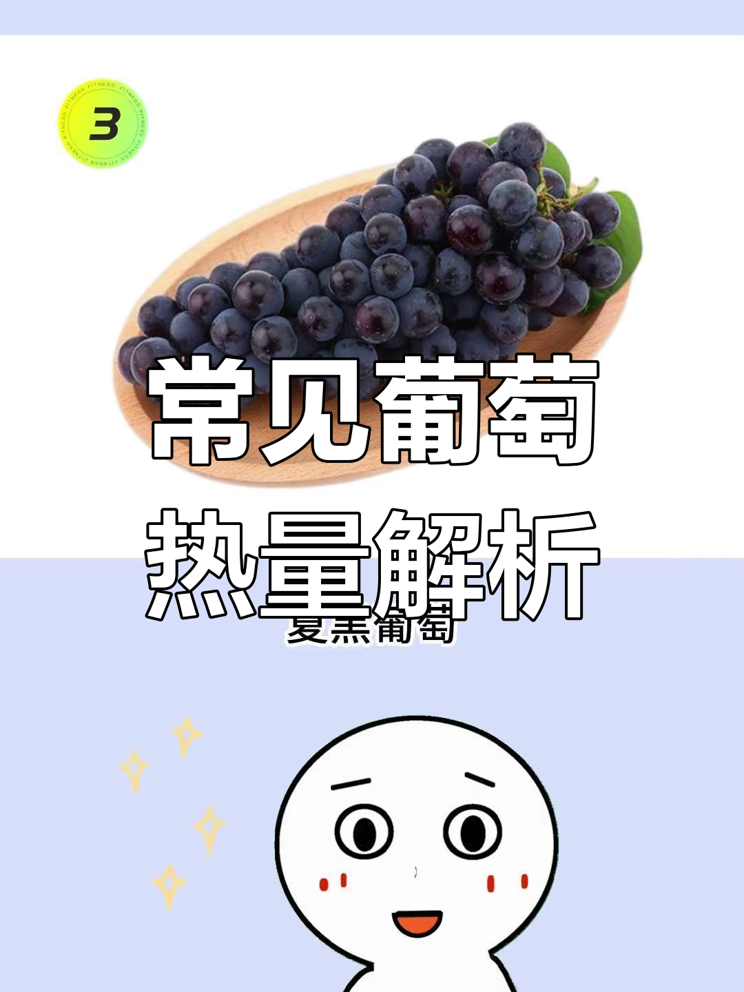 葡萄热量大盘点,减脂期能吃吗?