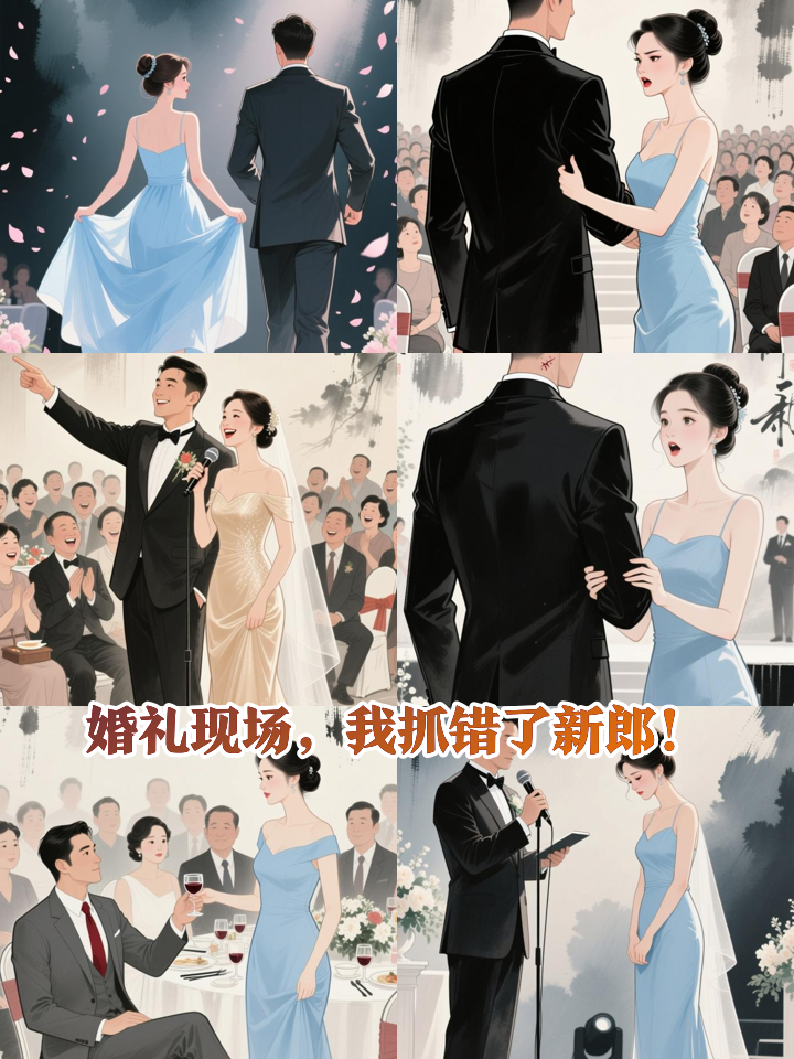 婚礼抓错新郎闹乌龙,前任竟在台下看戏!